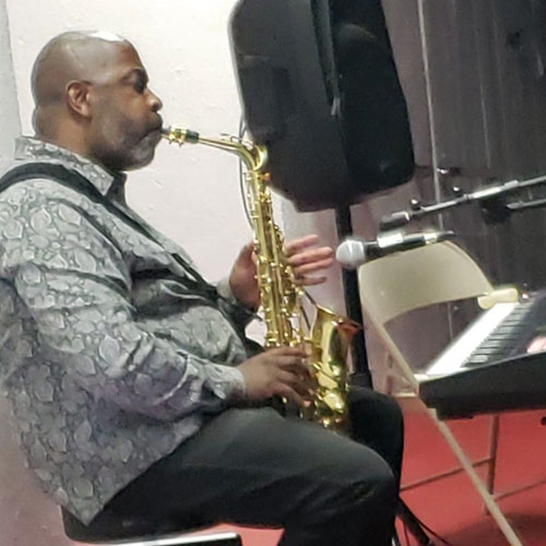 Michael Turner on the Sax